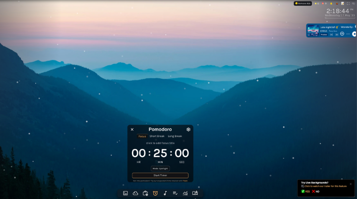 WonderSpace Interface